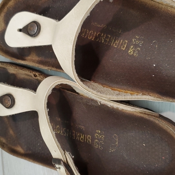 Birkenstock Women Gizeh Outdoor T strap Sandals Flats shoes sz 38/7 - Picture 12 of 13